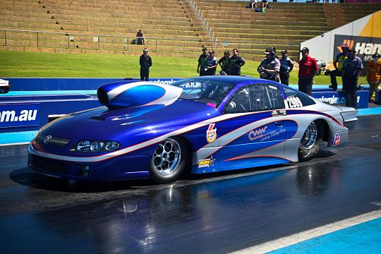 Denis Whiting holds top qualifying position in Pro Stock